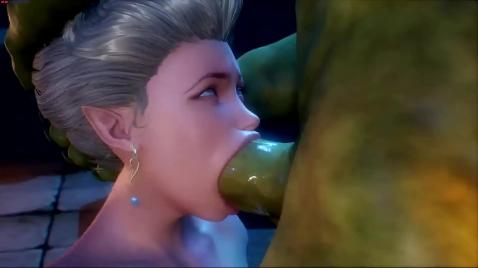 Огр трахает сучку жестко и глубоко